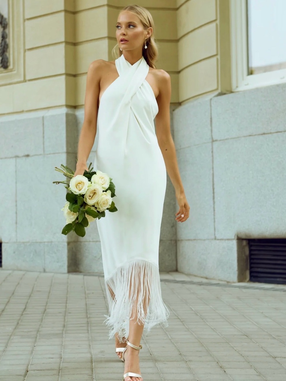 Lady Pipa white dress -  Pepa Dress
